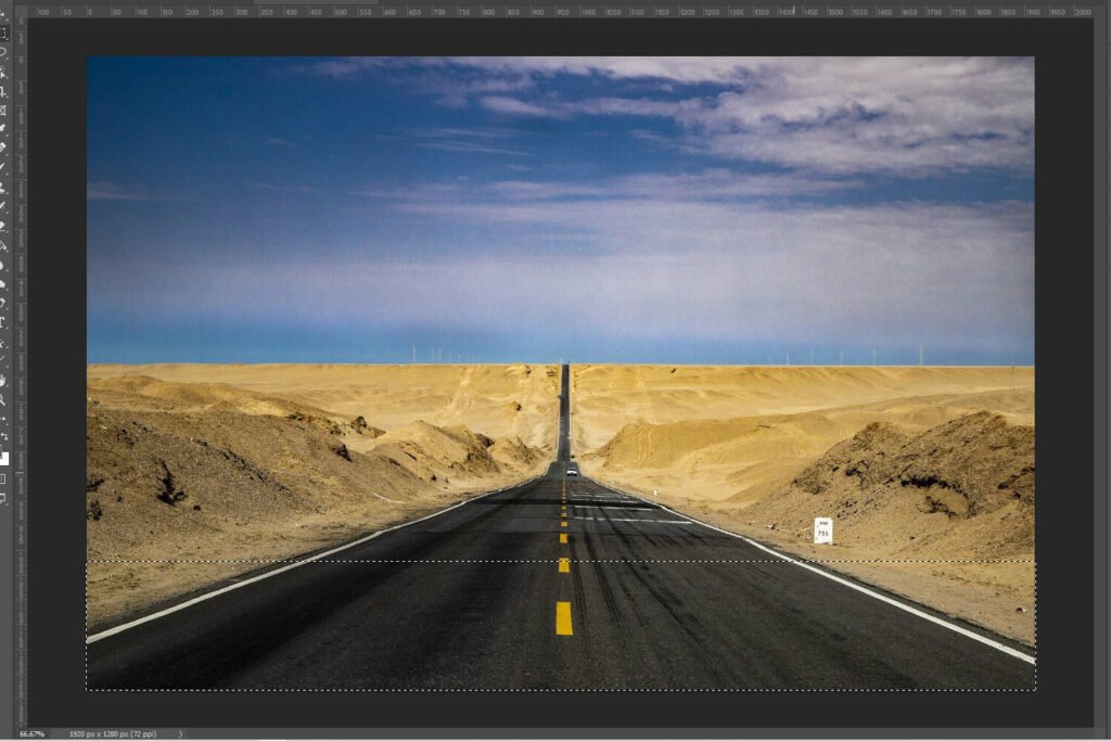 How to Bend a Road in Photoshop