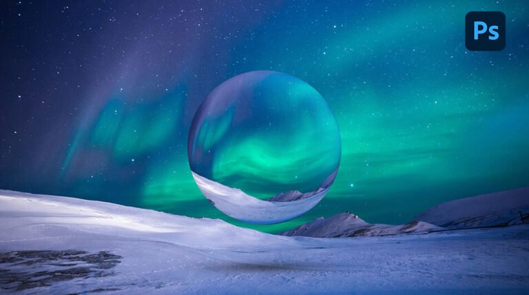 Floating Glass Sphere