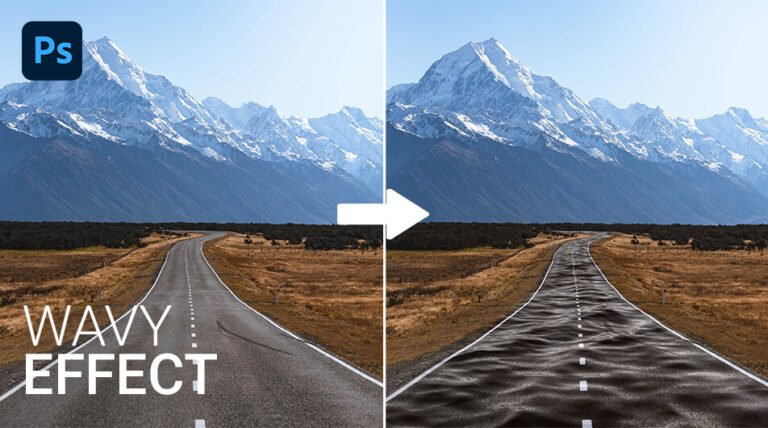 Quick Way to Create a Wavy Effect in Photoshop - Mypstips