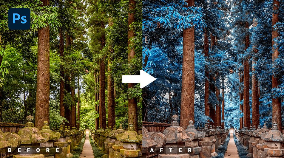 How to Create a Blue and Gold Color Grading Effect in Photoshop