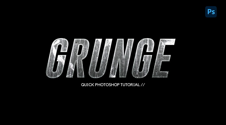 How to Make a Grunge Text Effect in Photoshop