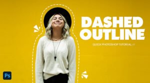 How to Make a Dashed Outline in Photoshop