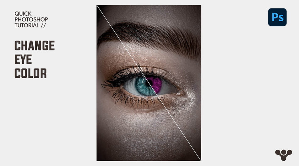 How to Change Eye Color in Photoshop in 1 Minute