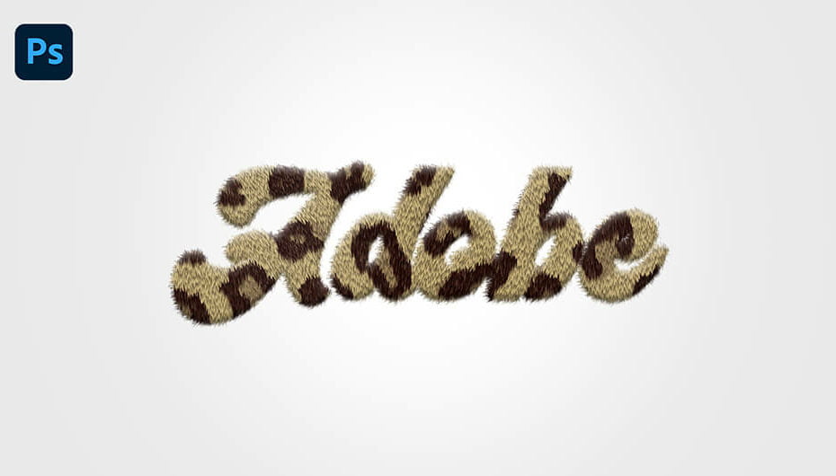 How to Create Furry Text in Photoshop