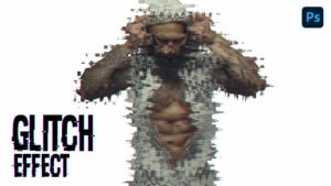 Quick Way To Create A Glitch Text Effect In Photoshop - Mypstips