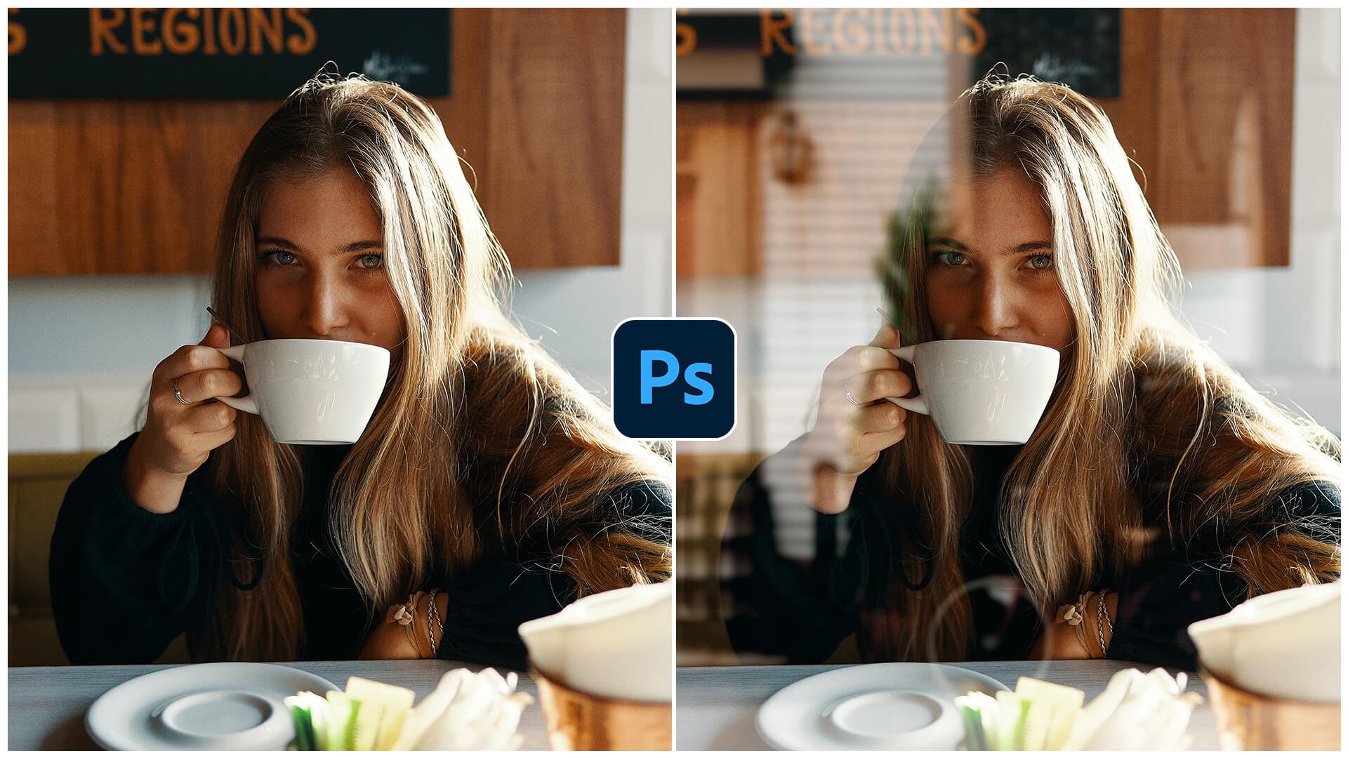 Photoshop Window Reflection