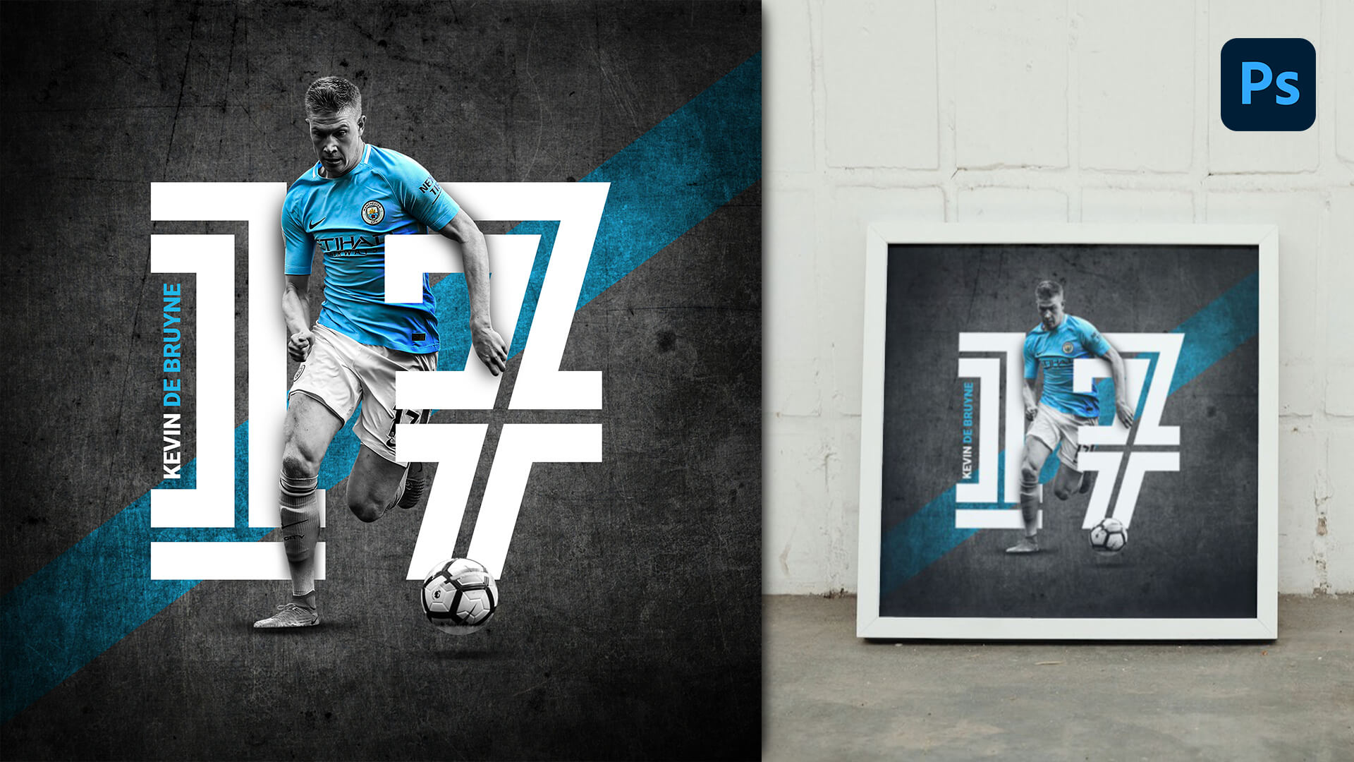 Make Creative Poster in Photoshop: Football Poster Design