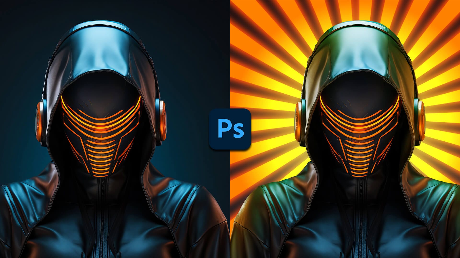 How to make a Sunburst effect in Photoshop